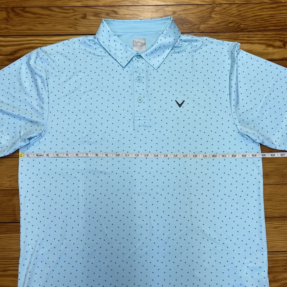 Callaway Men's Performance Short Sleeve Golf‎ Polo XL Limpet Shell - Picture 6 of 10